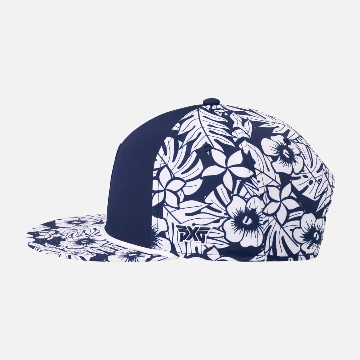 Darkness Tiki Skull 6-Panel Flat Bill Cap - Image 3