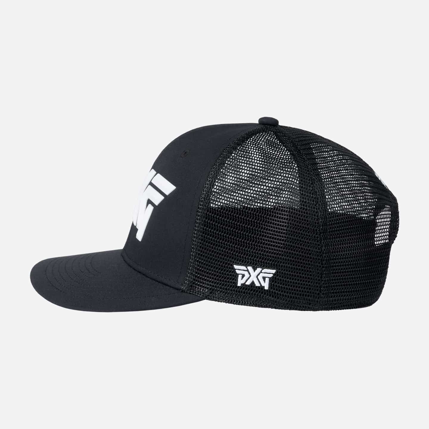 Faceted Front Trucker Cap - Image 4