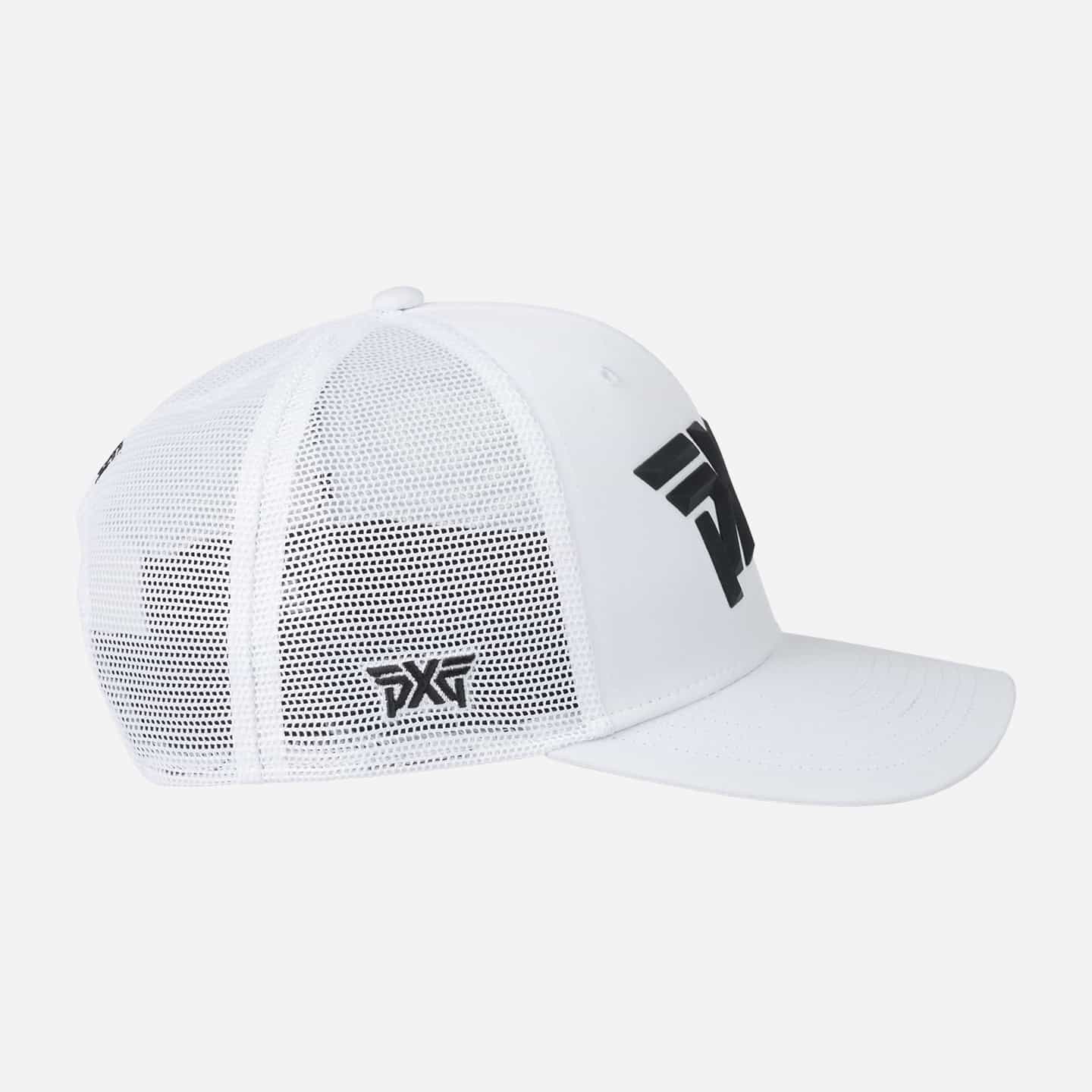Faceted Front Trucker Cap - Image 9