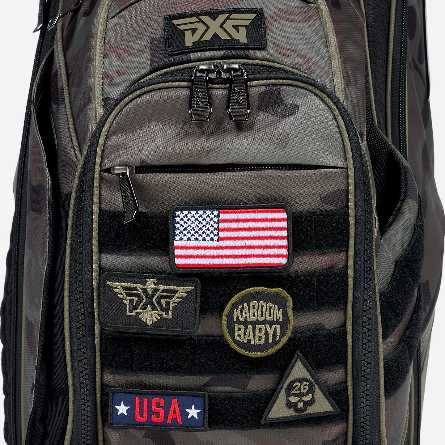 Fairway Camo Xtreme Hybrid Stand Bag - Image 8