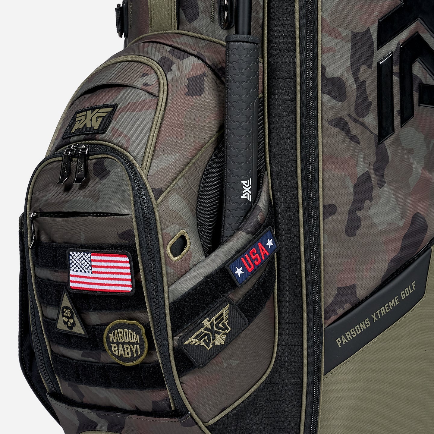 Fairway Camo Xtreme Hybrid Stand Bag - Image 9