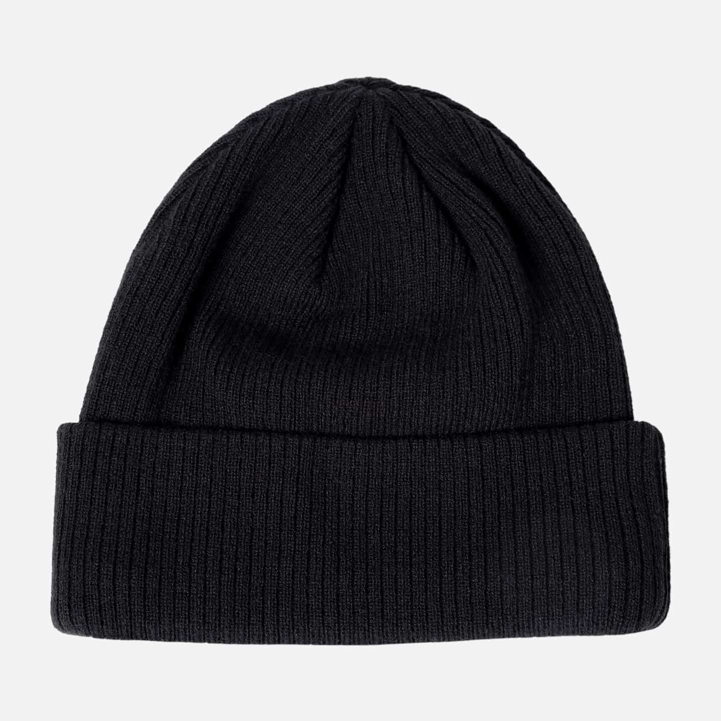 Logo Tag Rib Knit Beanie - Image 2
