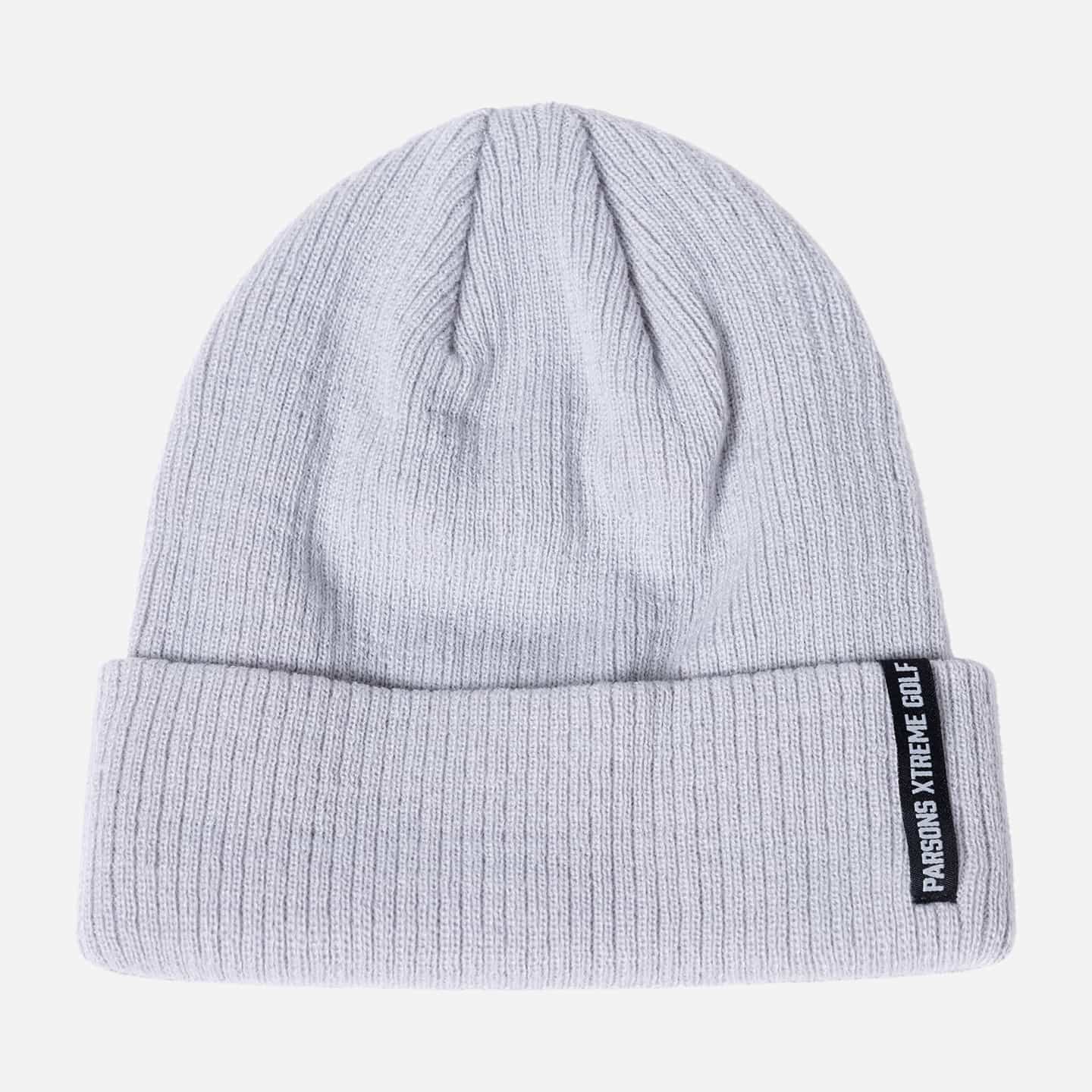 Logo Tag Rib Knit Beanie - Image 3
