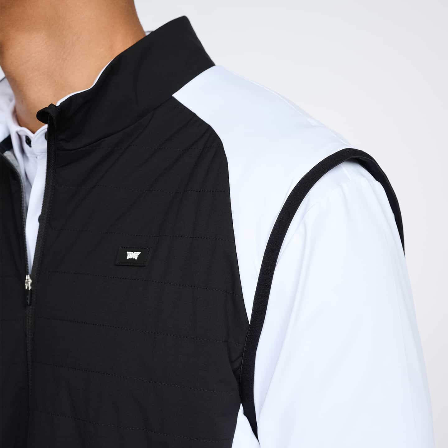 Men's 1/2 Zip Hybrid Vest - Image 7