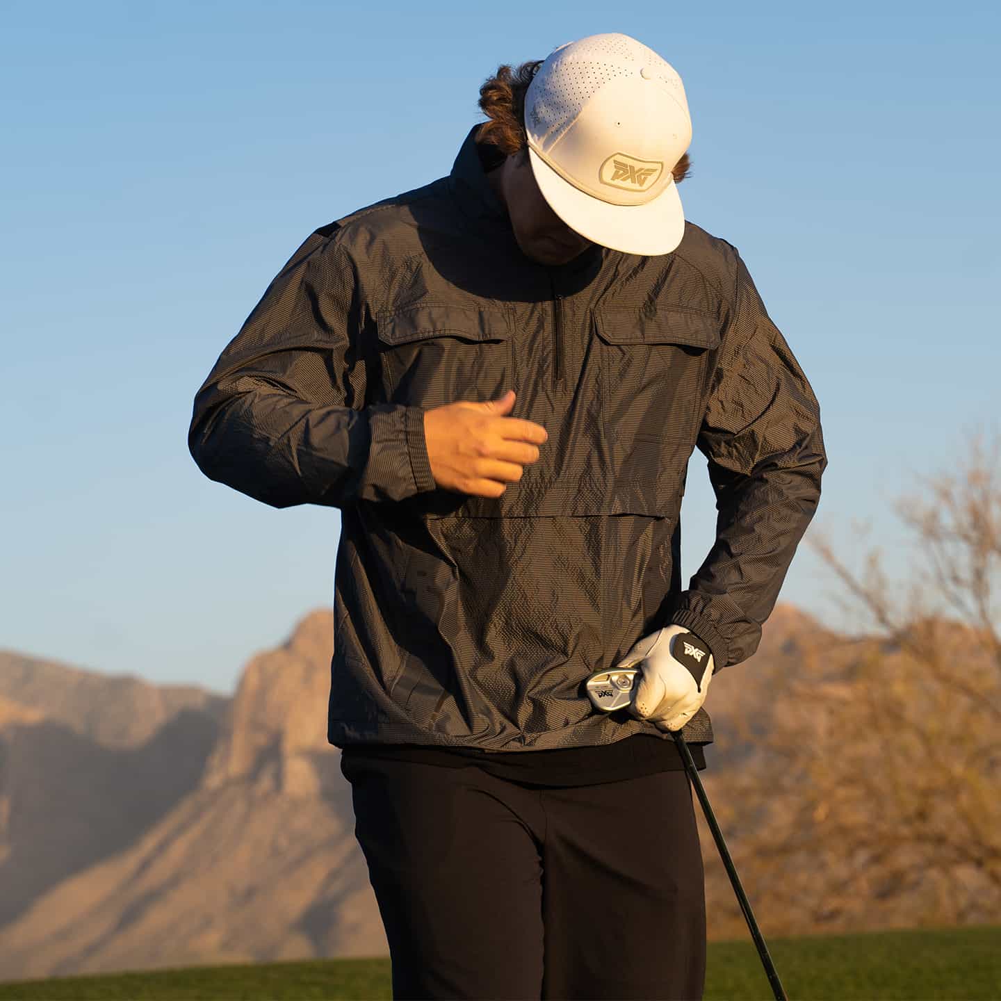 Men's 1/2 Zip Pullover Jacket - Image 7