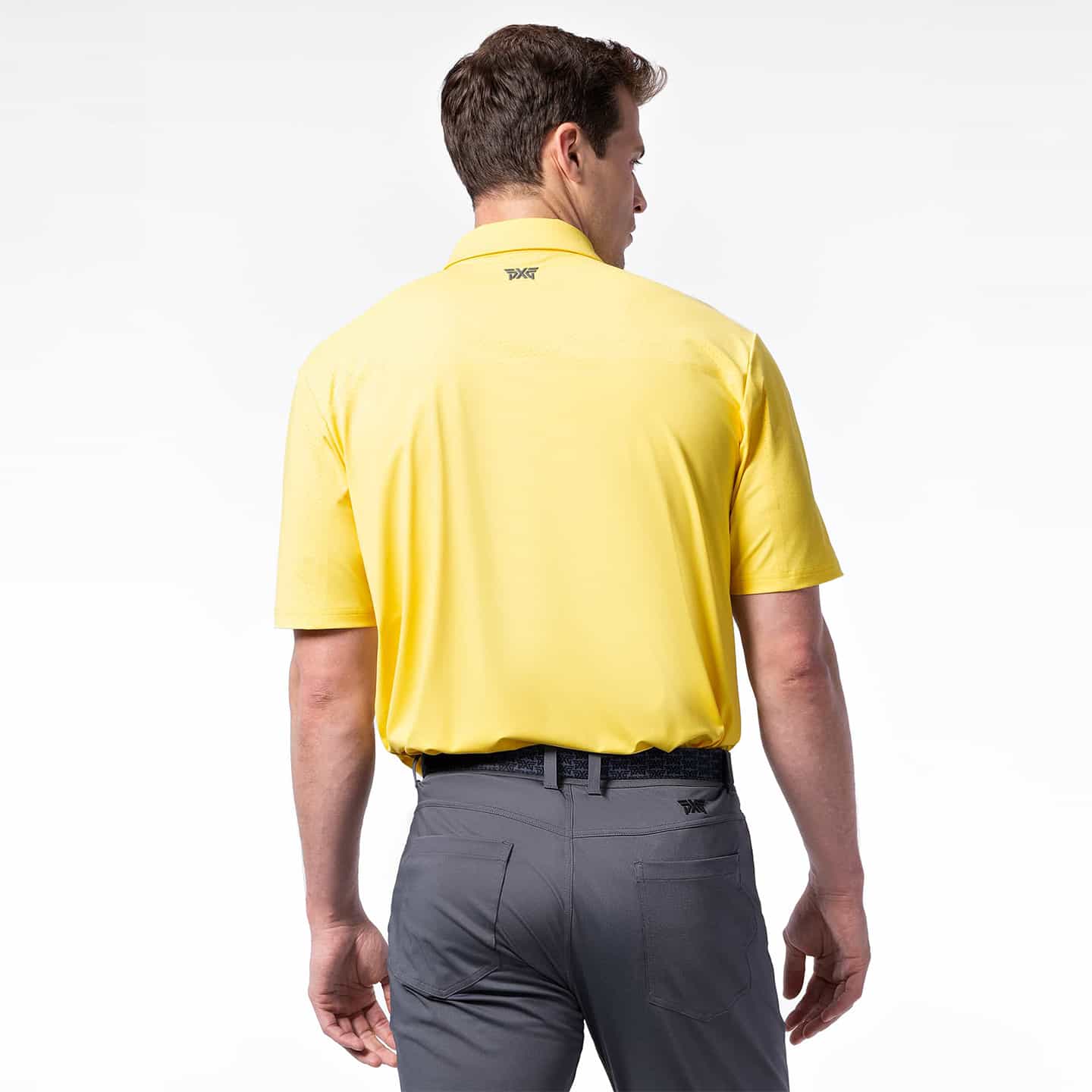 Men's Bonded Chest Stripe Polo - Image 10