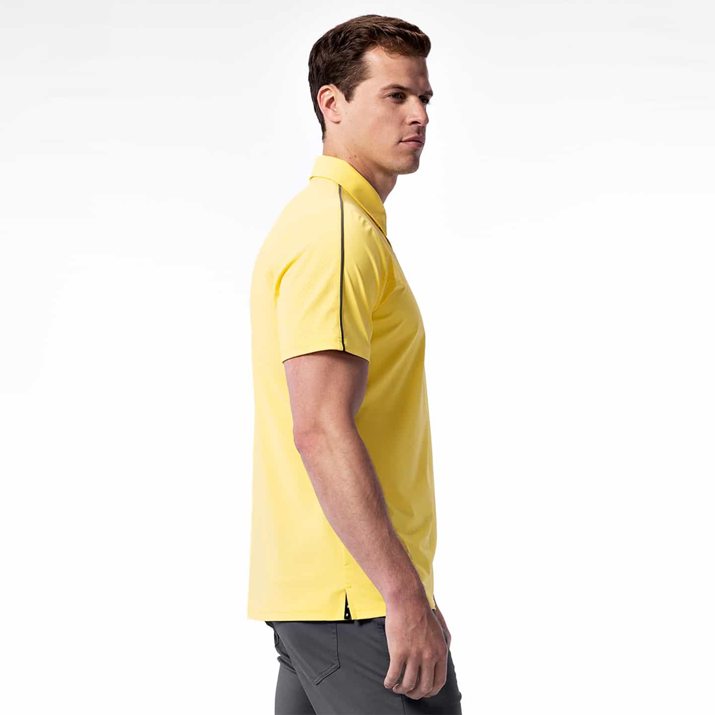 Men's Bonded Chest Stripe Polo - Image 4