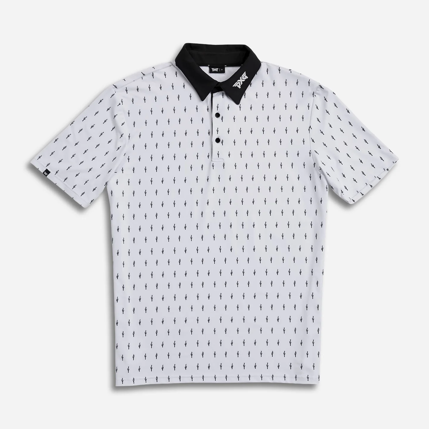 Men's Cactus Print Polo - Image 13