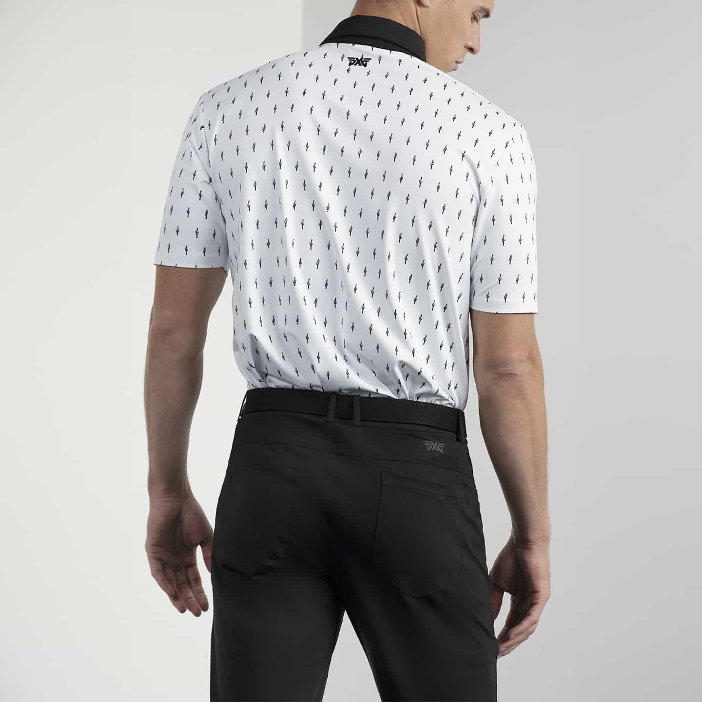 Men's Cactus Print Polo - Image 16