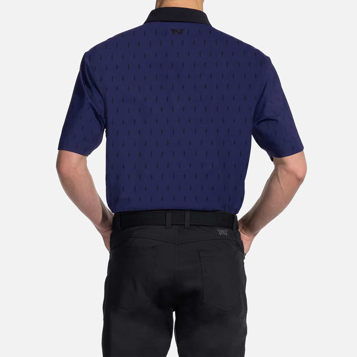 Men's Cactus Print Polo - Image 8