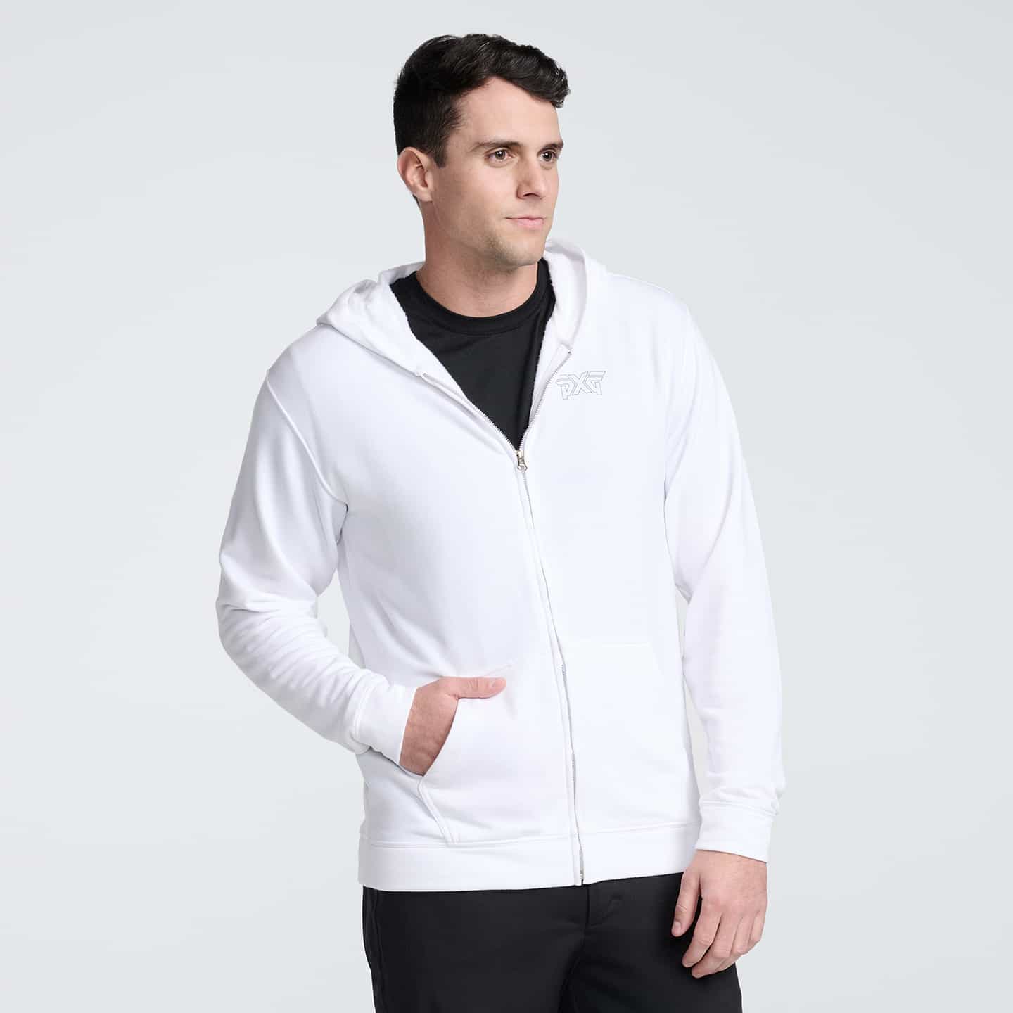 Men's Casual Cozy Full-Zip Hoodie - Image 3