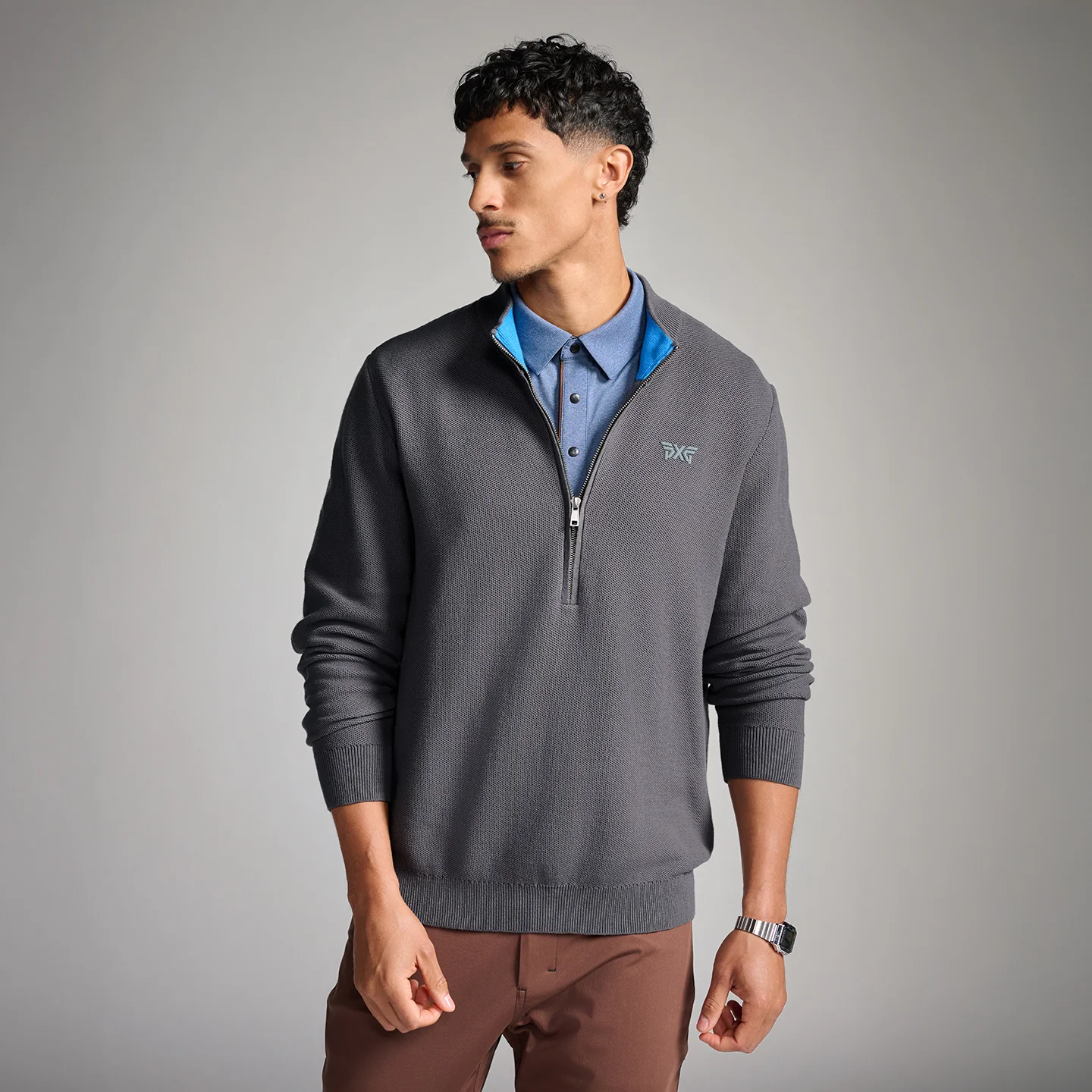 Men's Classic 1/4 Zip Sweater - Image 3