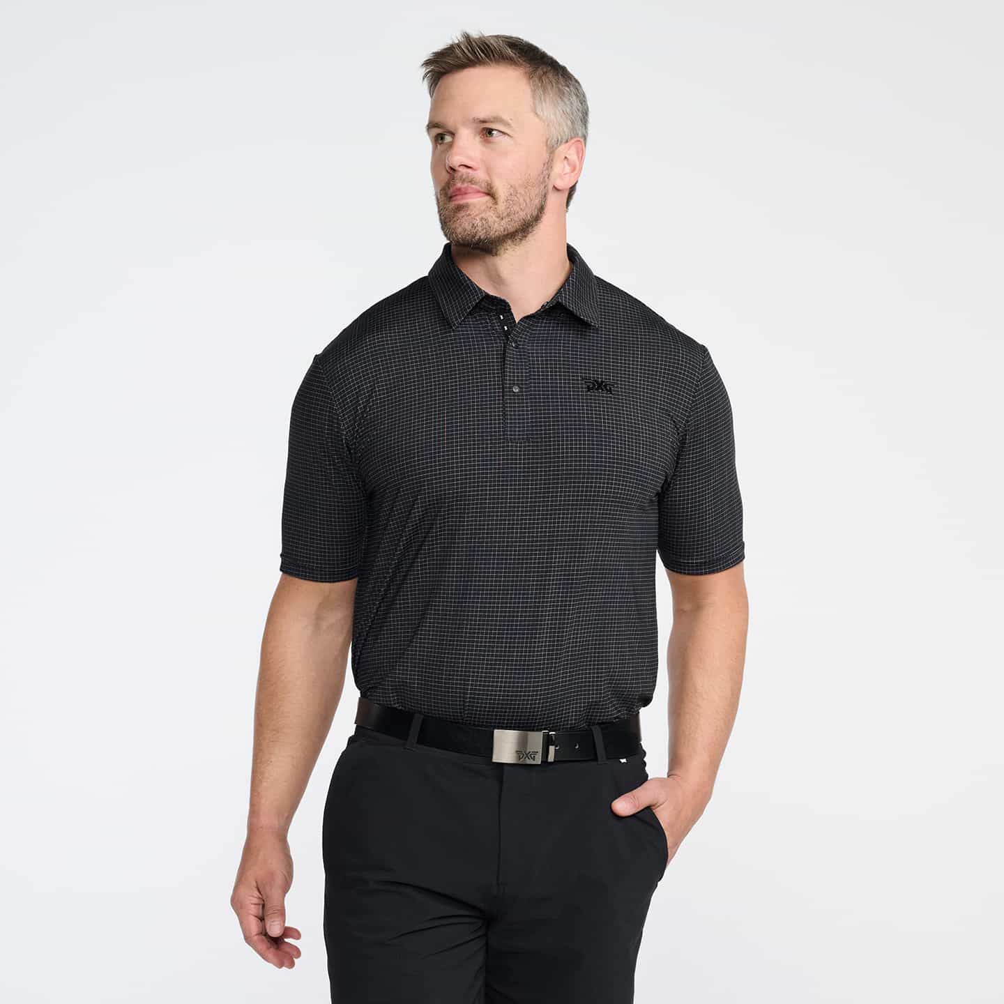 Men's Crisscross Print Polo - Image 13