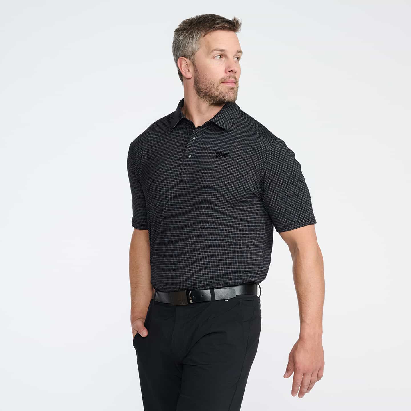 Men's Crisscross Print Polo - Image 14