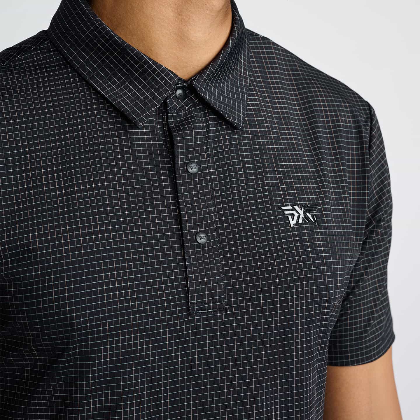 Men's Crisscross Print Polo - Image 7