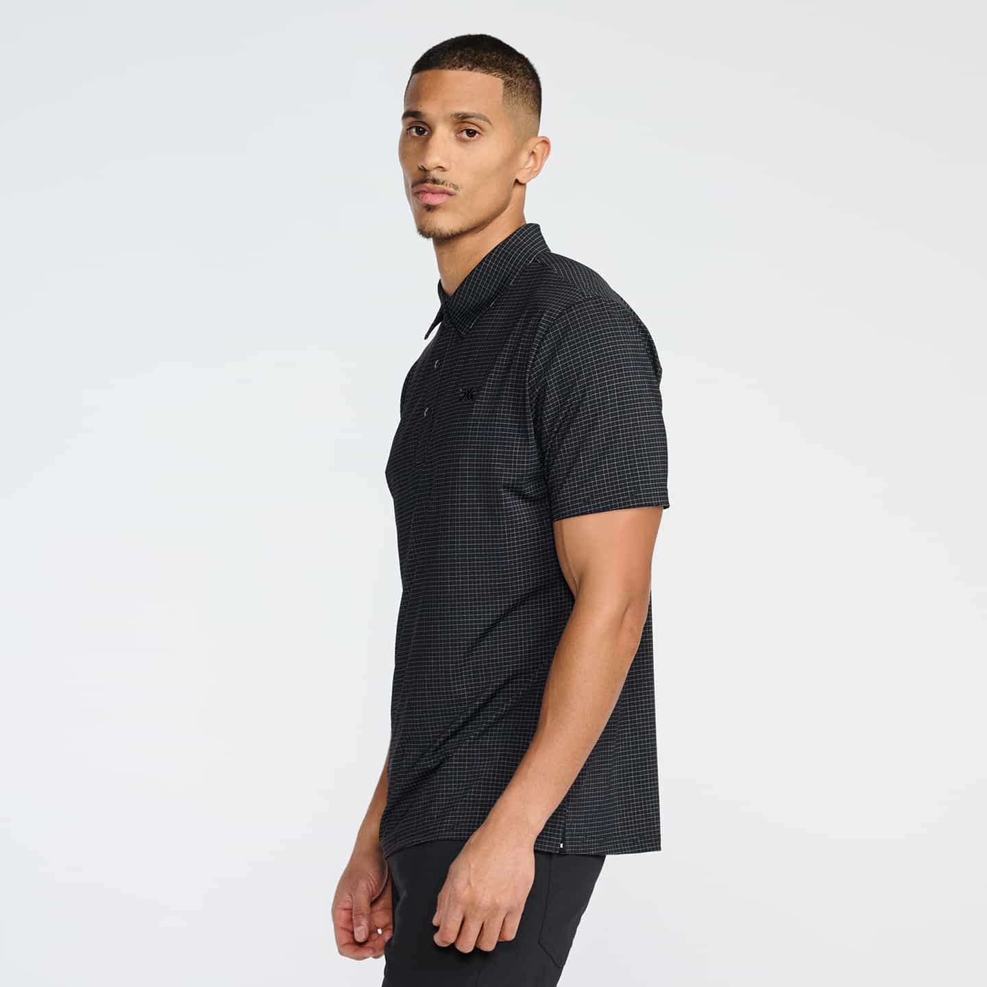 Men's Crisscross Print Polo - Image 9