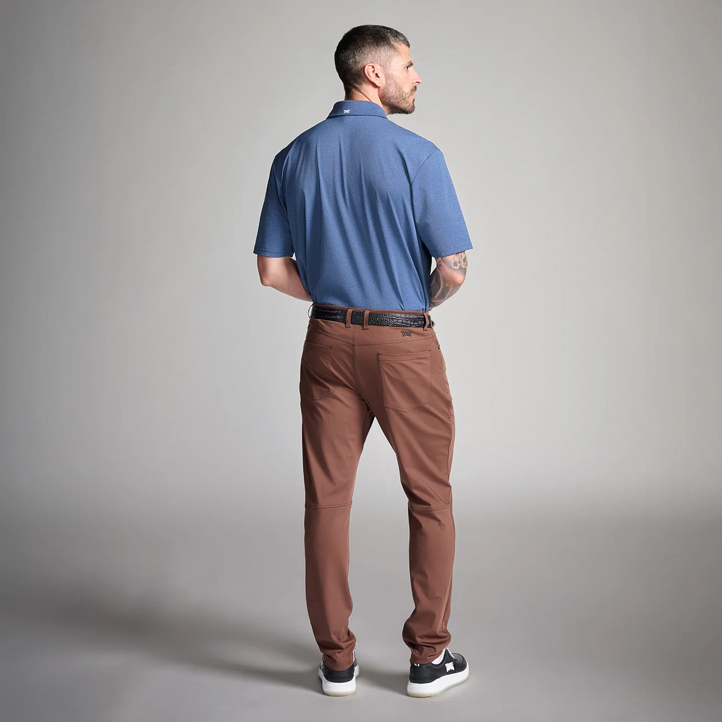 Men's Denim Blue Polo - Image 16