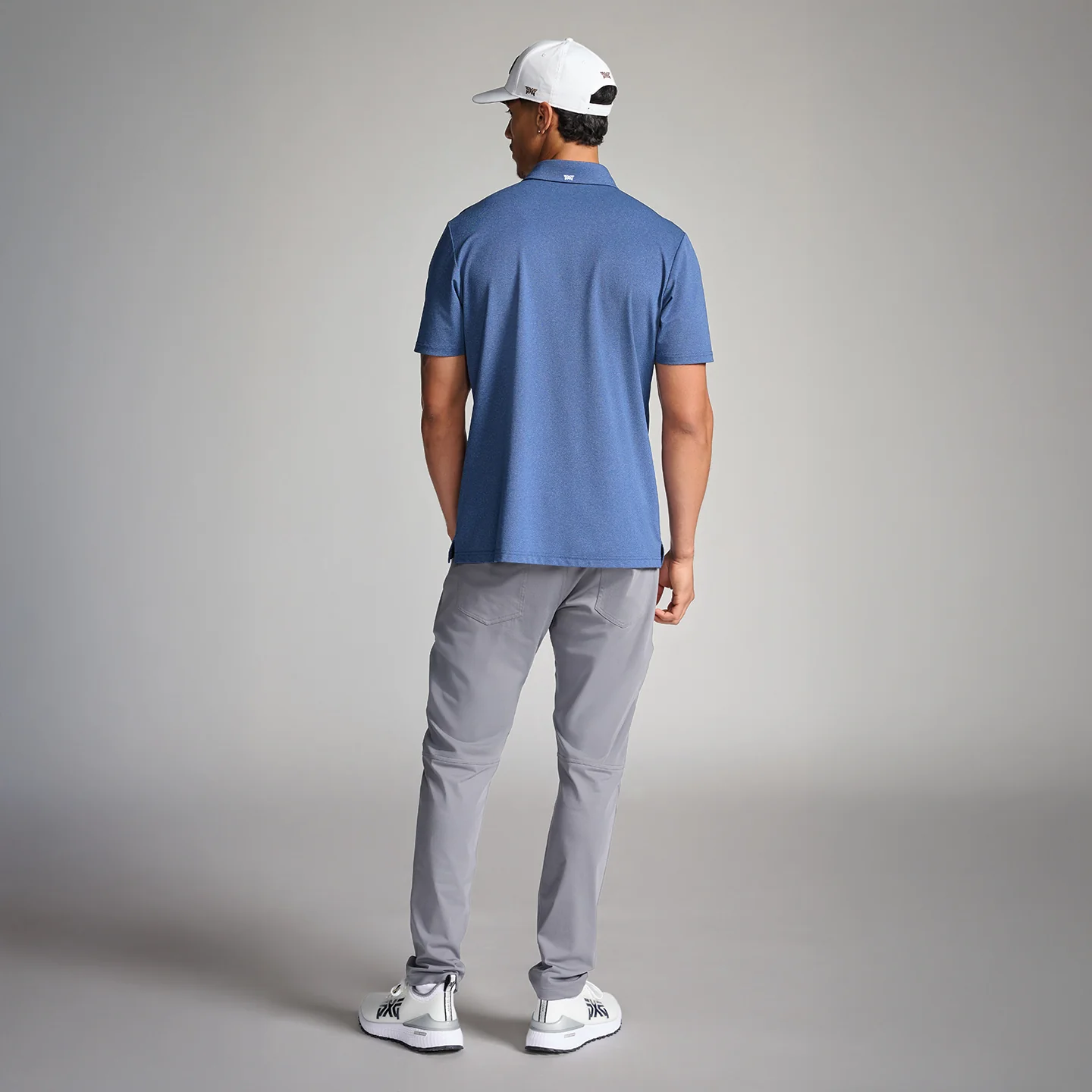 Men's Denim Blue Polo - Image 8