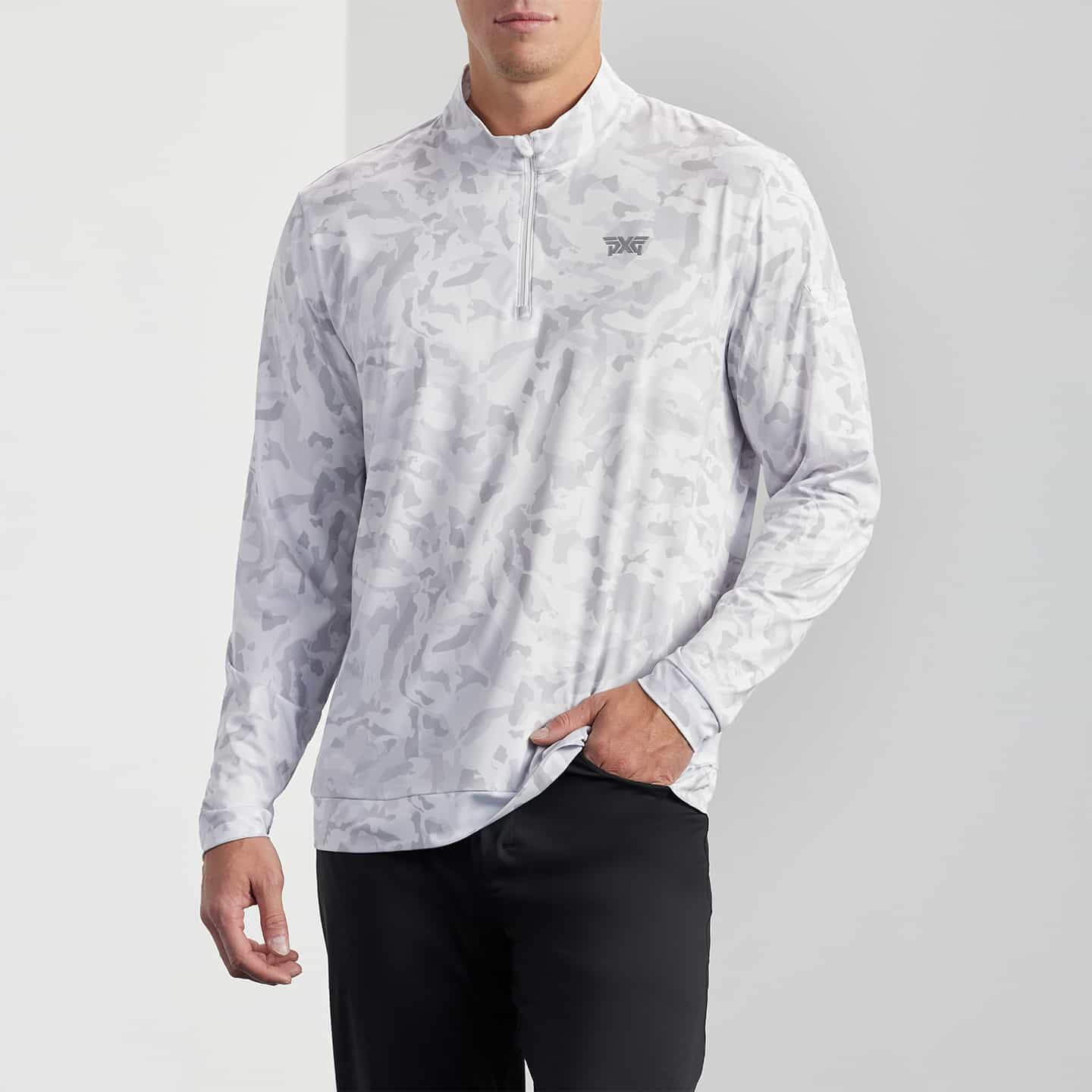 Men's Essential Fairway Camo 1/4 Zip Pullover - Image 11