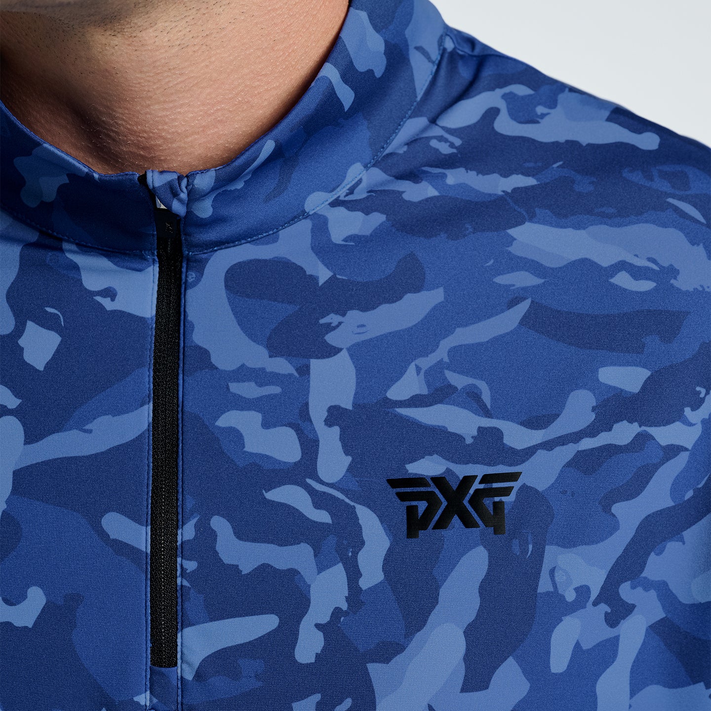 Men's Essential Fairway Camo 1/4 Zip Pullover - Image 3