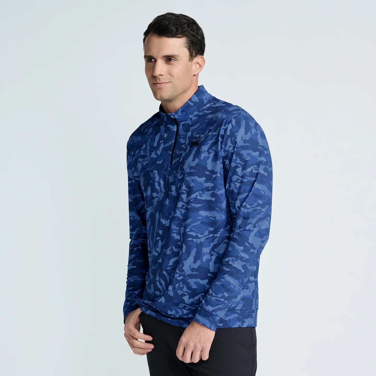 Men's Essential Fairway Camo 1/4 Zip Pullover - Image 5