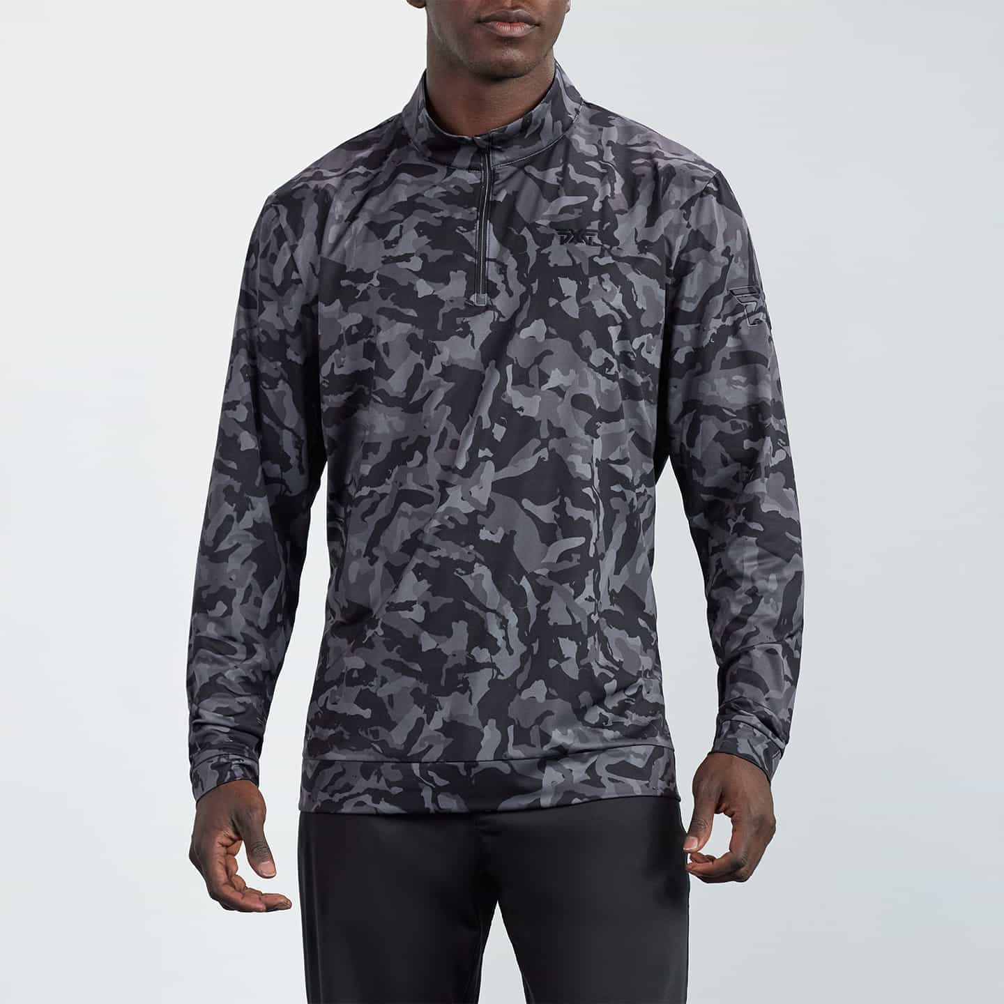 Men's Essential Fairway Camo 1/4 Zip Pullover - Image 9