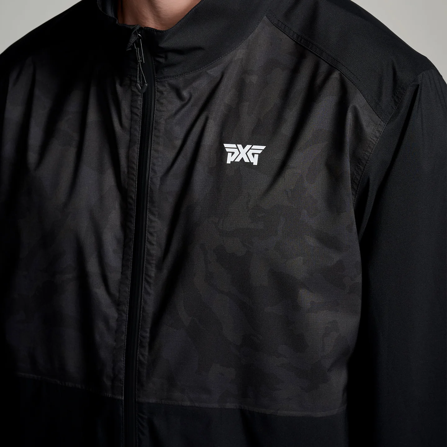 Men's Fairway Camo Rain Jacket - Image 4