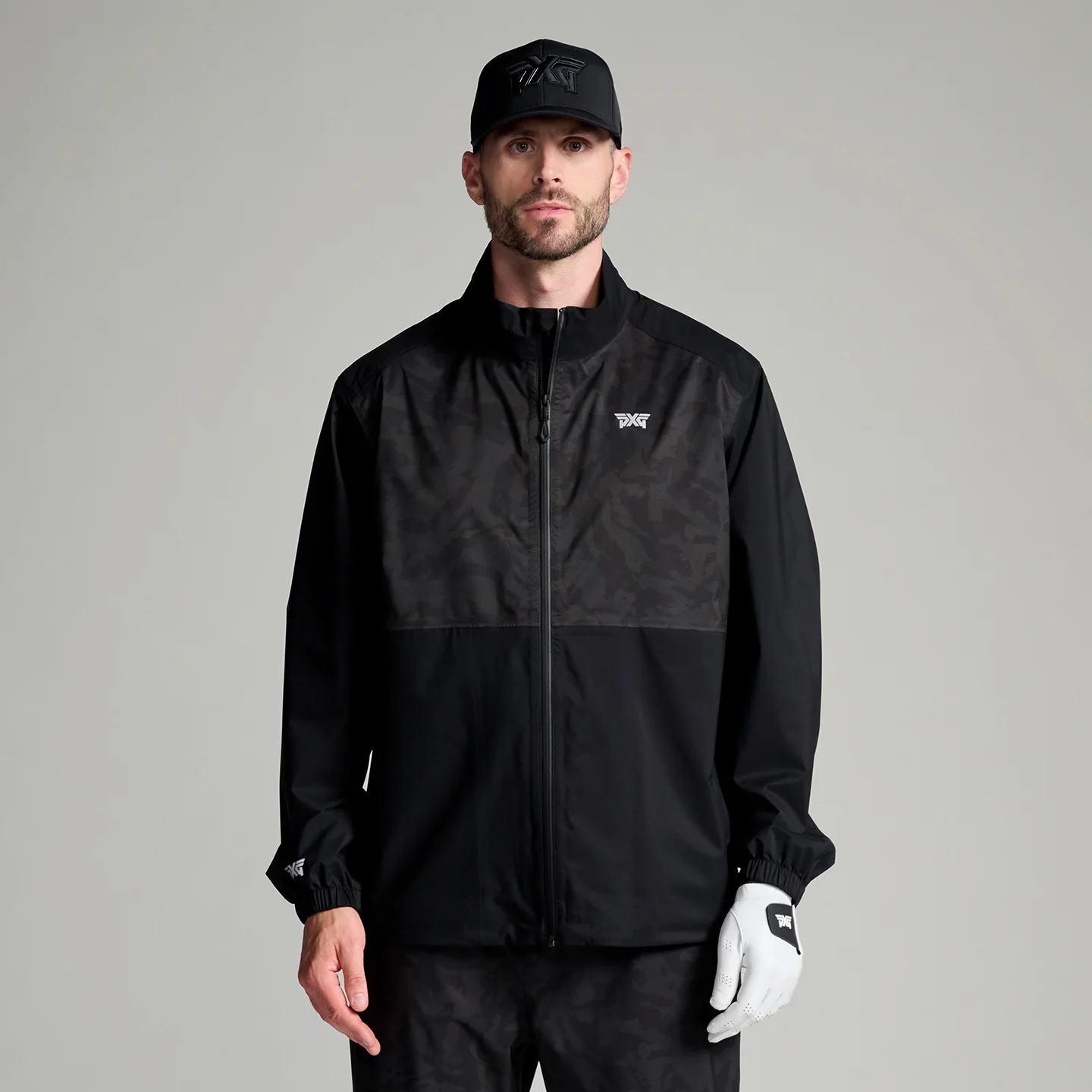 Men's Fairway Camo Rain Jacket - Image 5