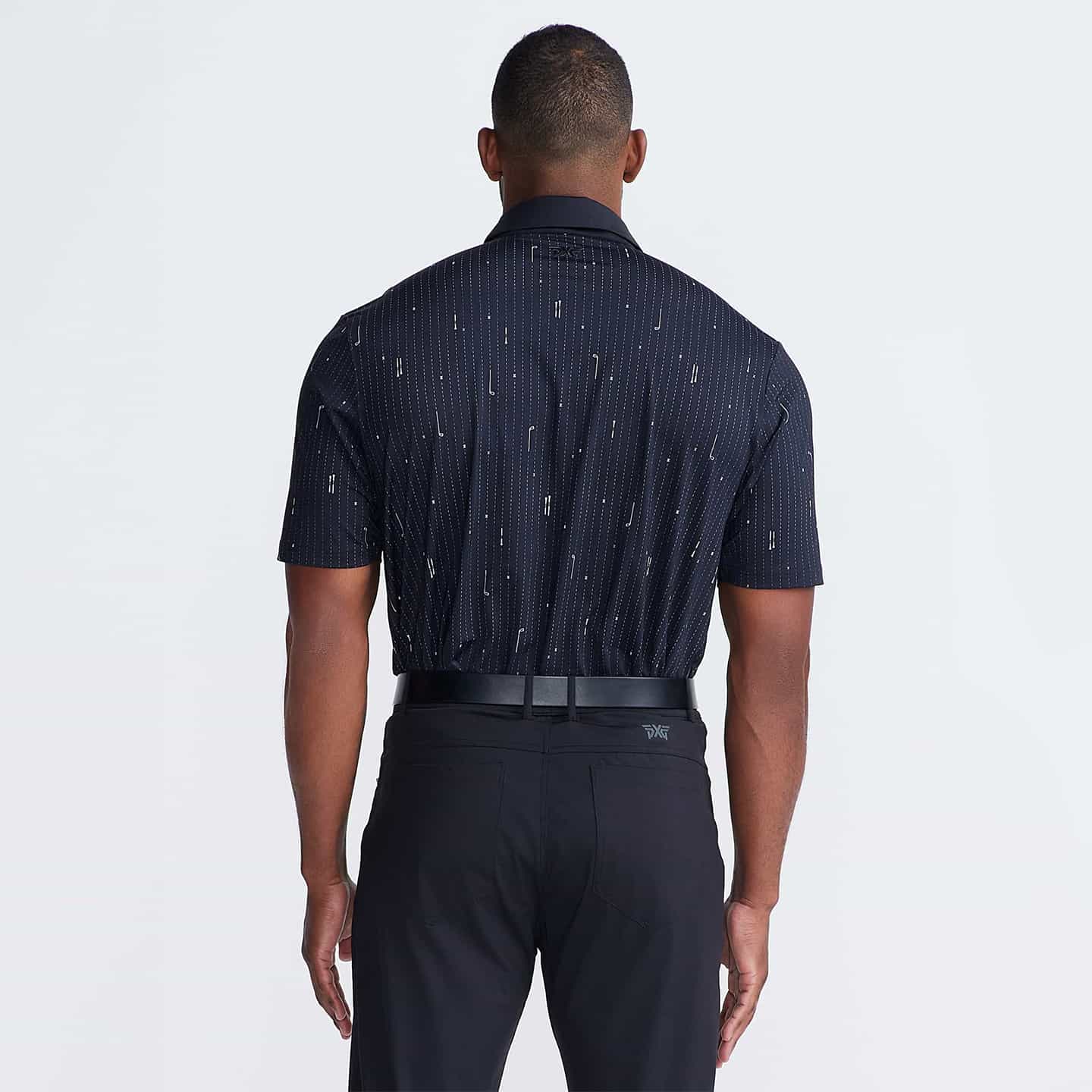 Men's Golf Icons Pin Stripe Polo - Image 12