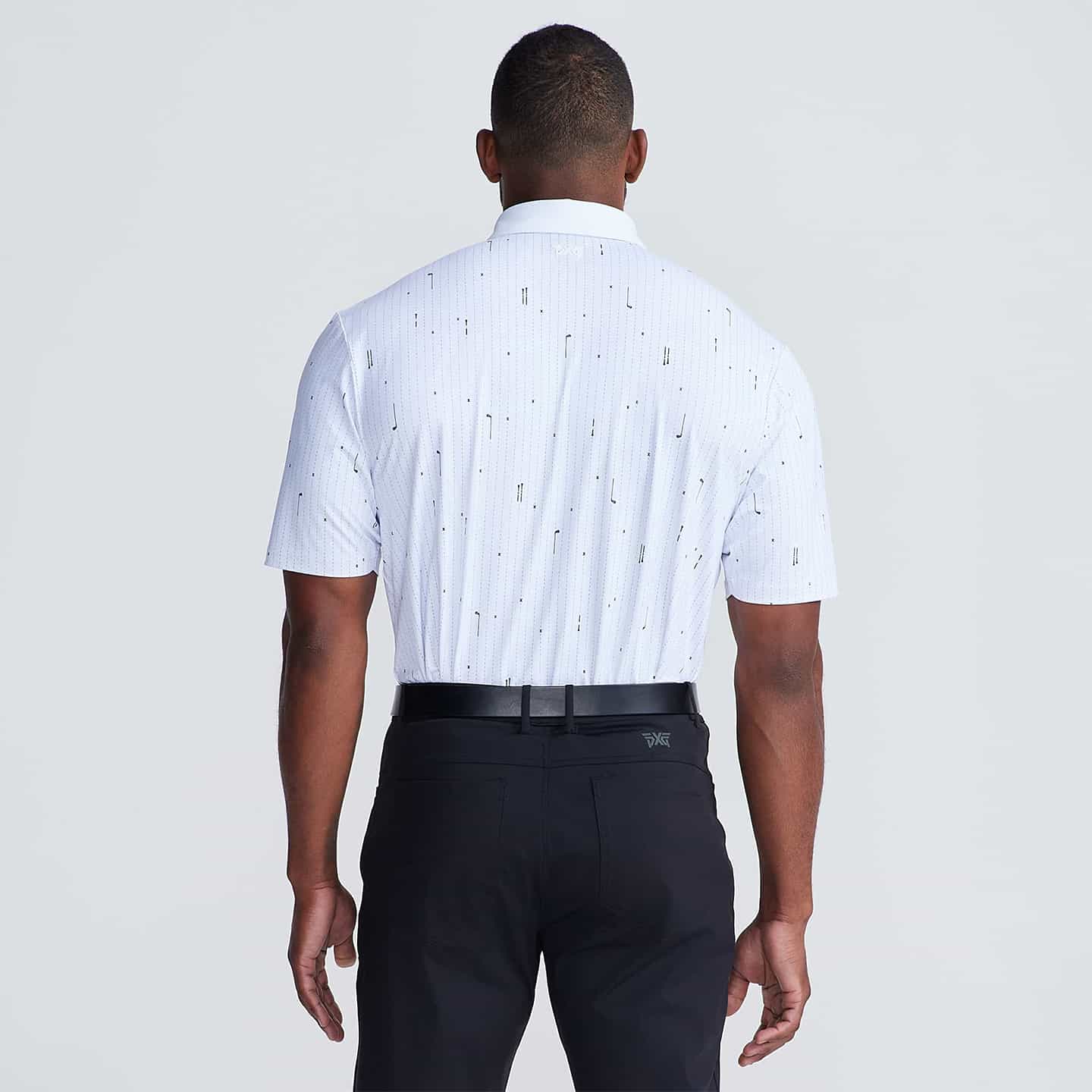 Men's Golf Icons Pin Stripe Polo - Image 7