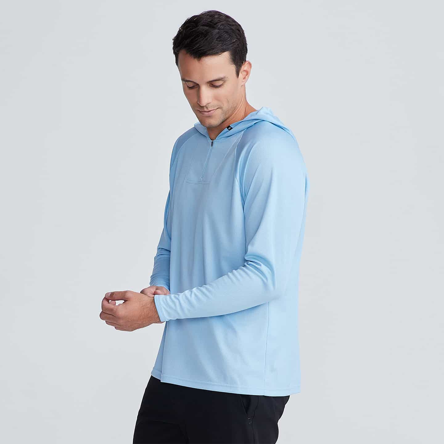Men's Hybrid Hooded Pullover - Image 4