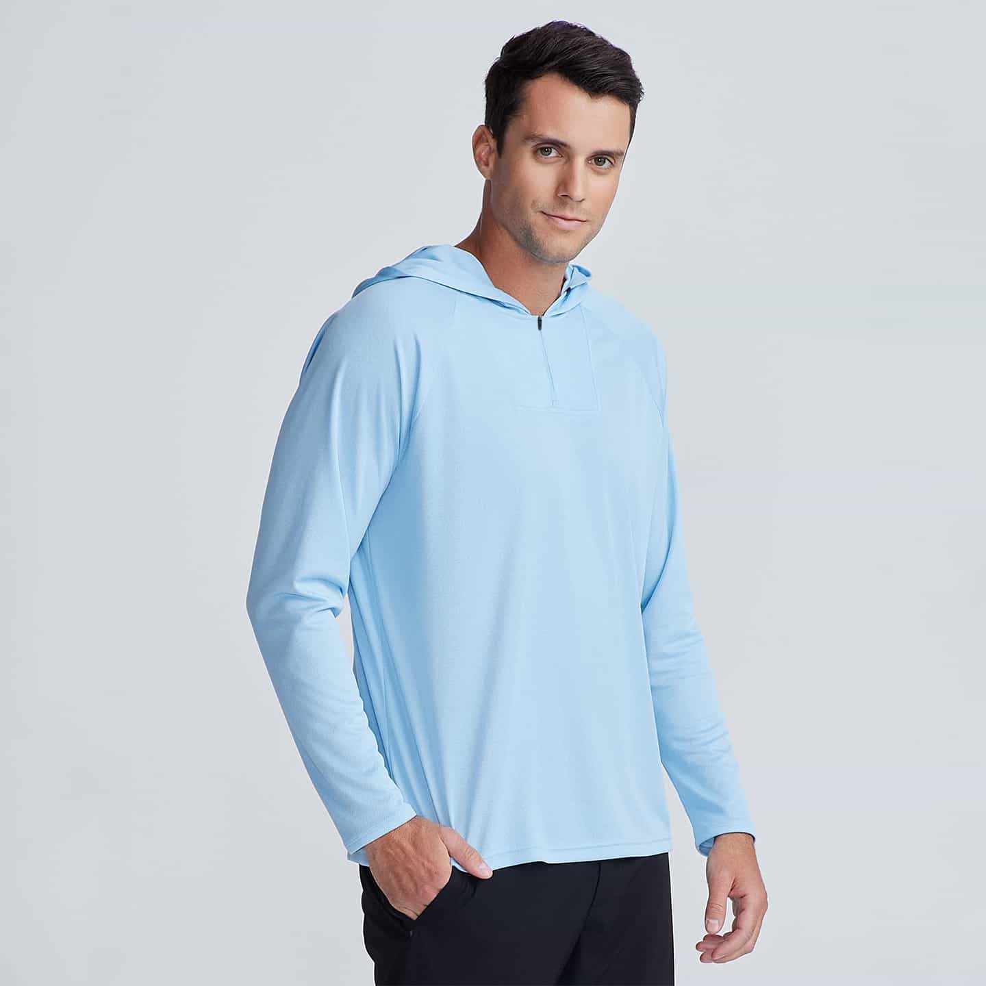 Men's Hybrid Hooded Pullover - Image 5