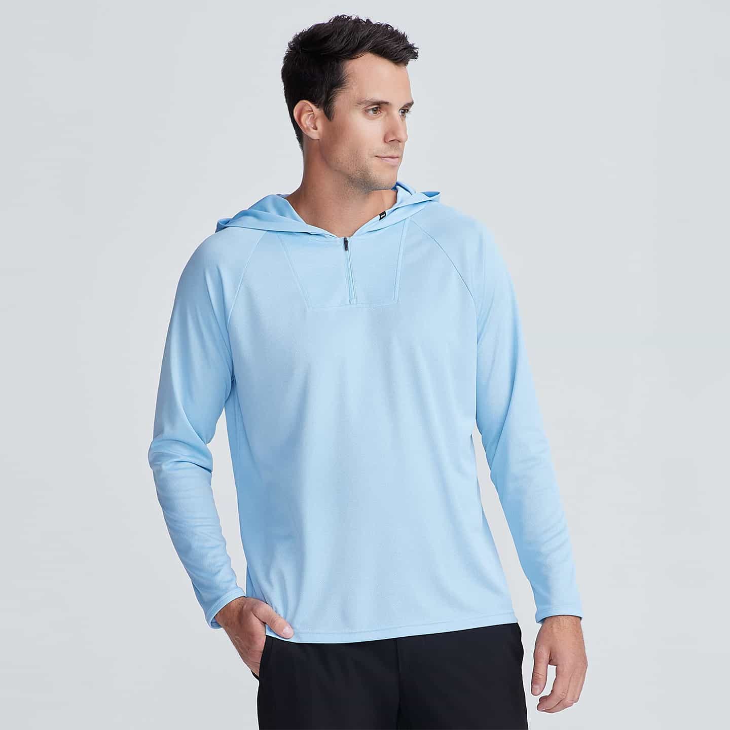 Men's Hybrid Hooded Pullover - Image 6