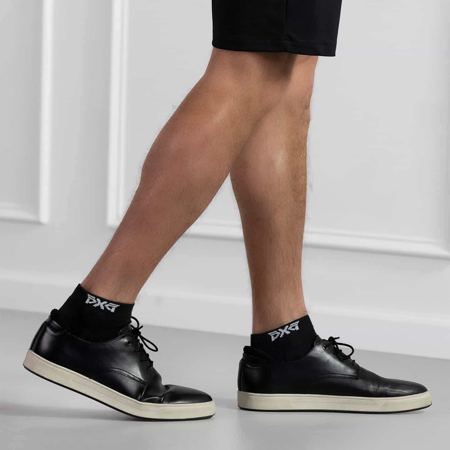 Men's Jacquard Logo Ankle Socks - Image 3