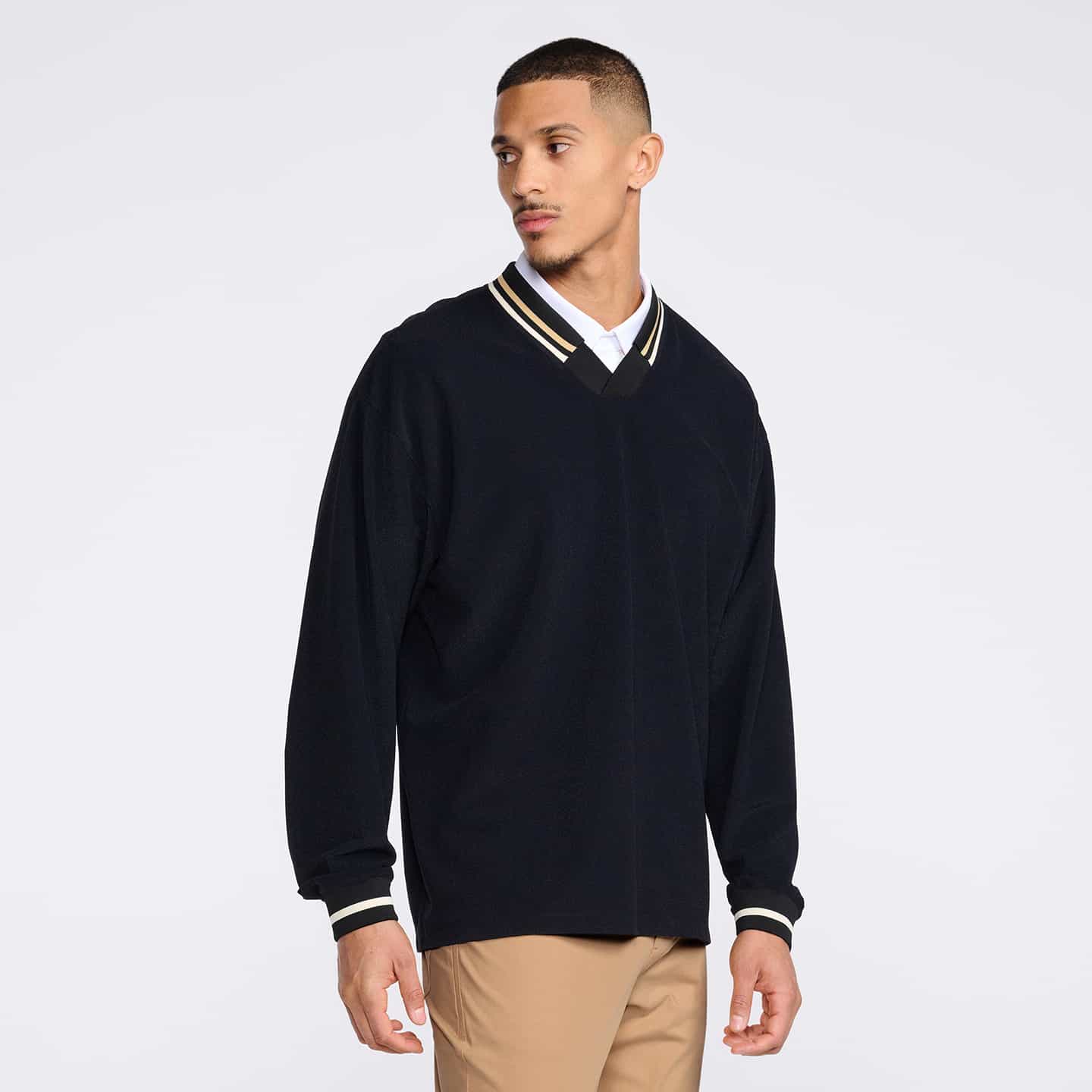 Men's Letterman Pullover - Image 4
