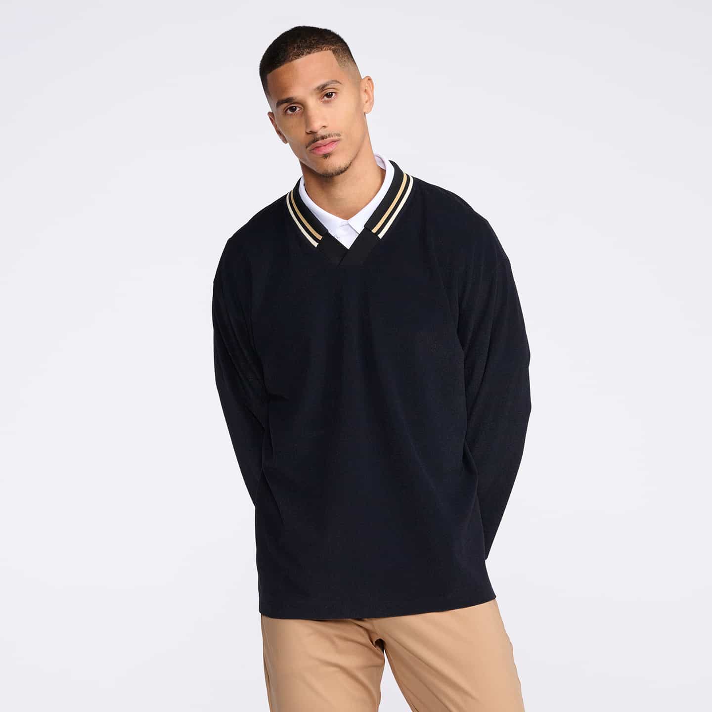 Men's Letterman Pullover - Image 5