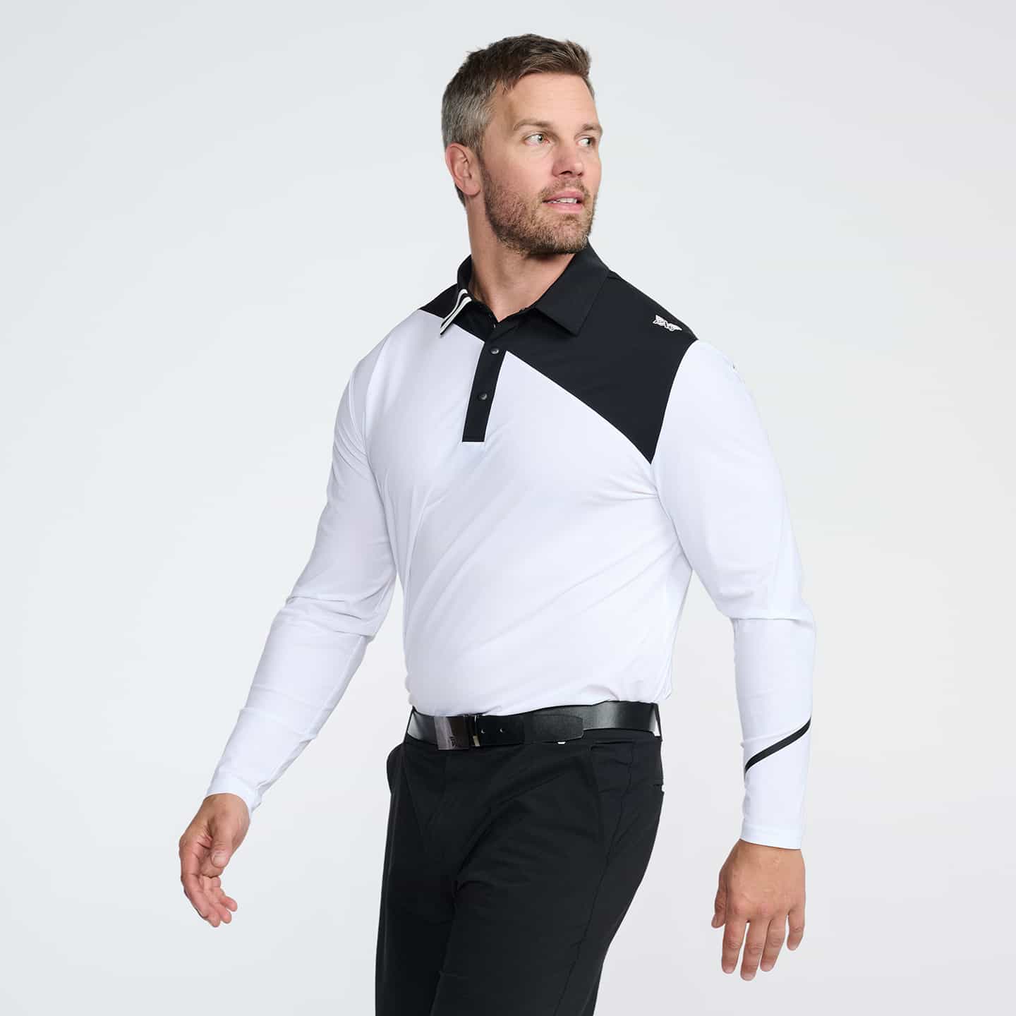 Men's Long Sleeve Evolution Polo - Image 4