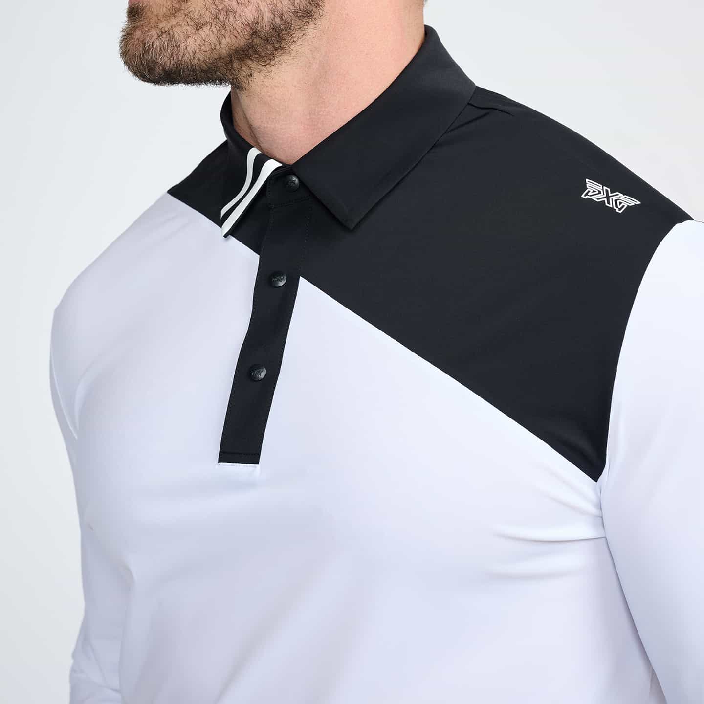 Men's Long Sleeve Evolution Polo - Image 5