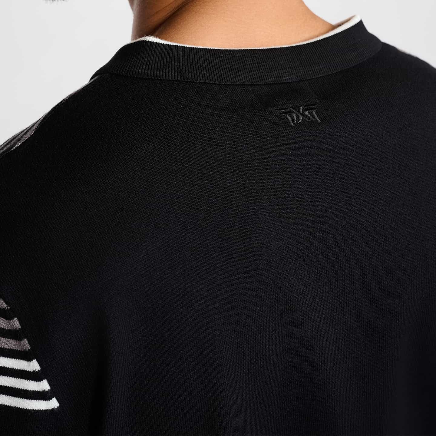 Men's Multi-Striped V-Neck Sweater - Image 8