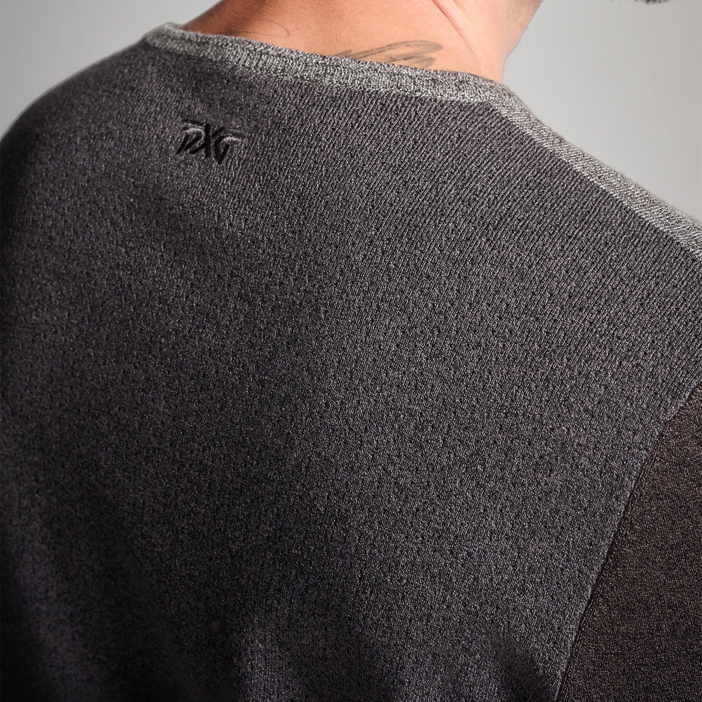 Men's Multi Yarn Mélange Crewneck Sweater - Image 5