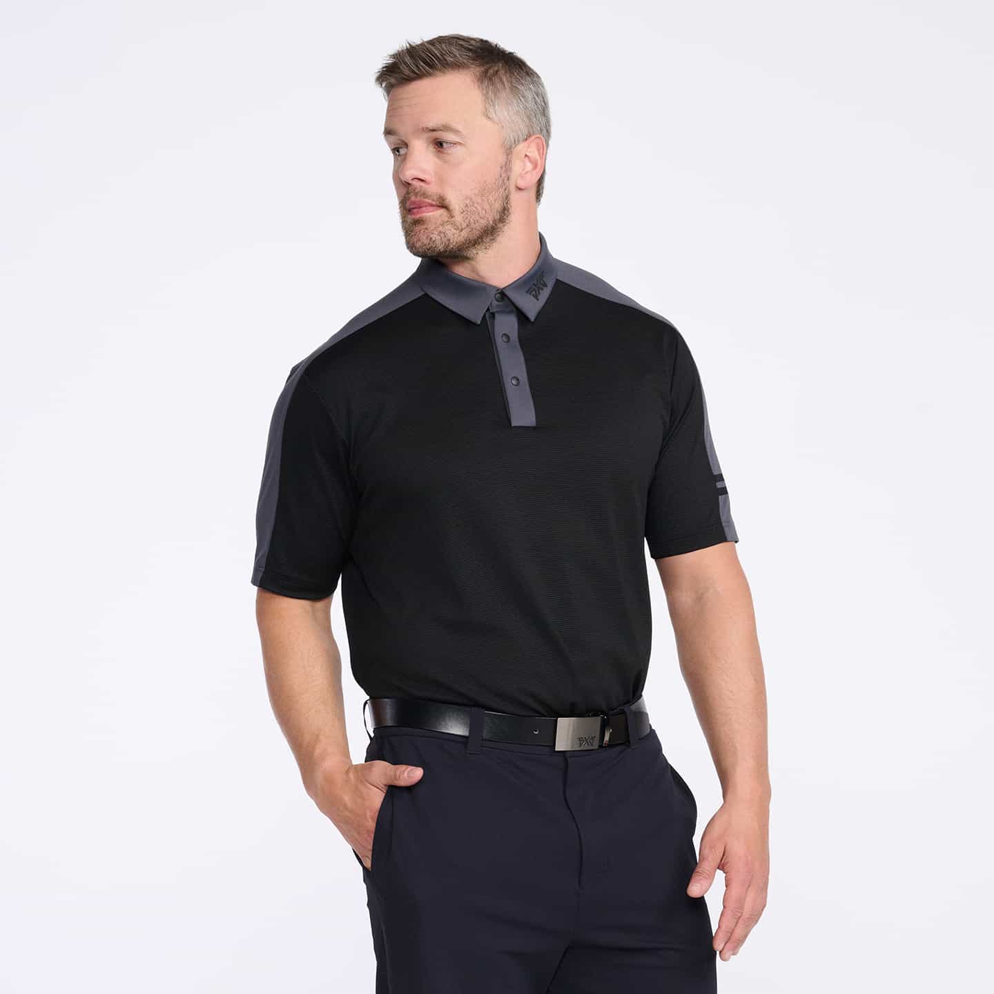 Men's Shoulder Trim Polo - Image 5