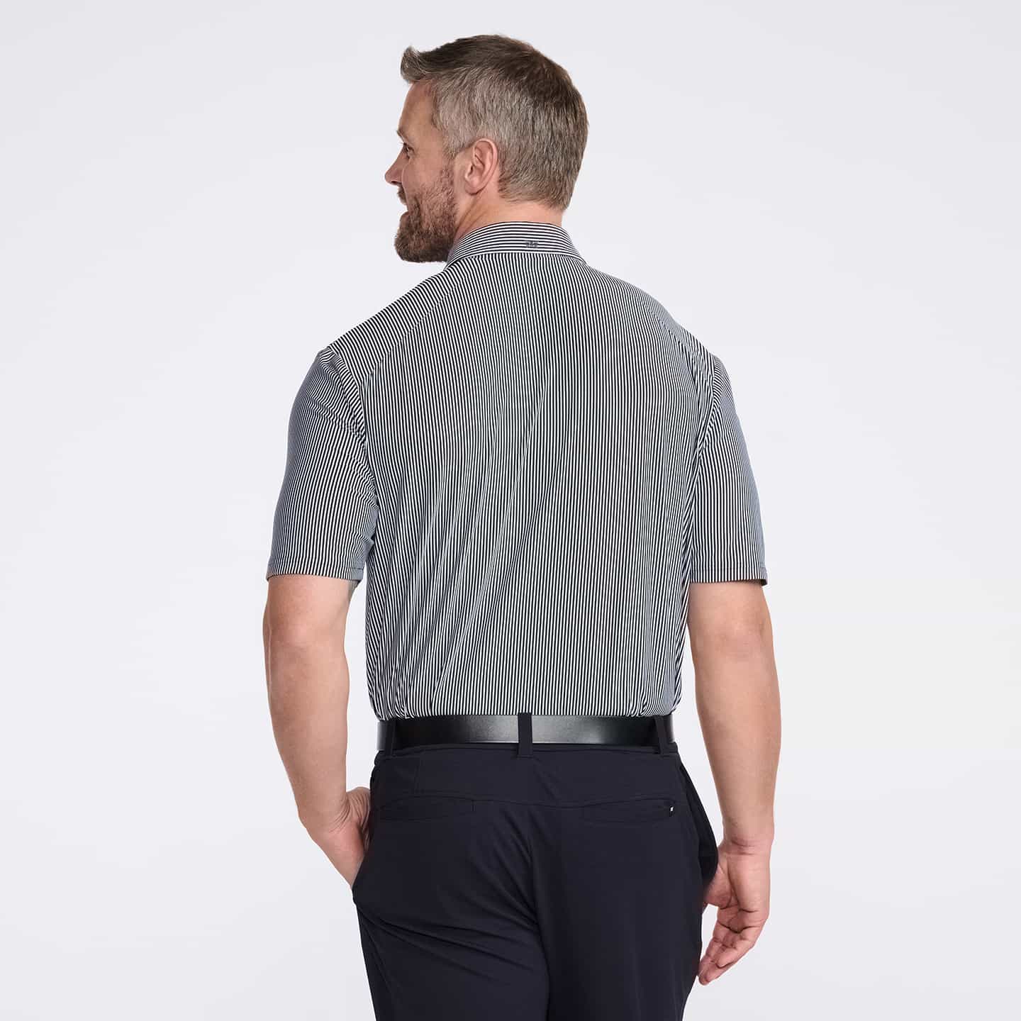 Men's Striped Polo - Image 6
