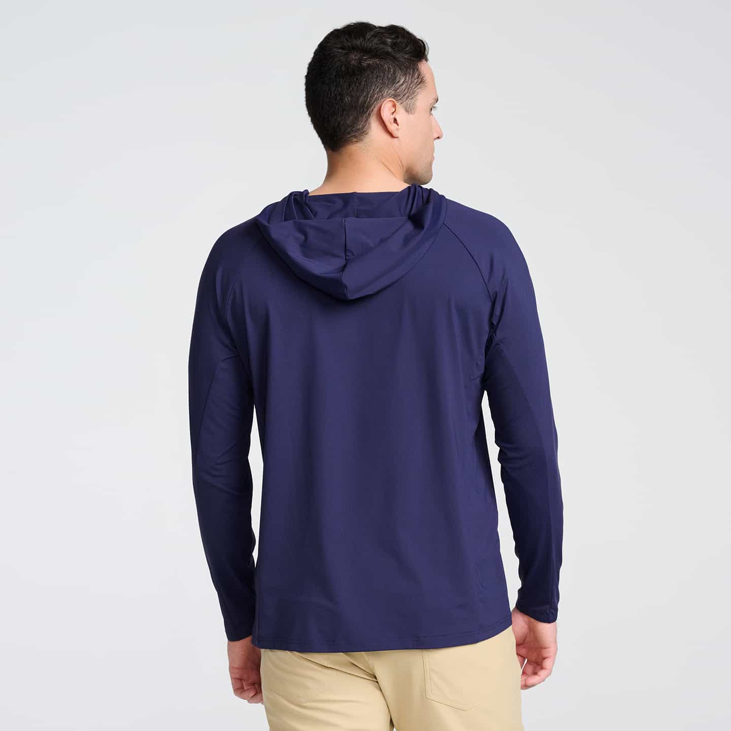 Men's Tour Hooded Raglan Pullover - Image 2