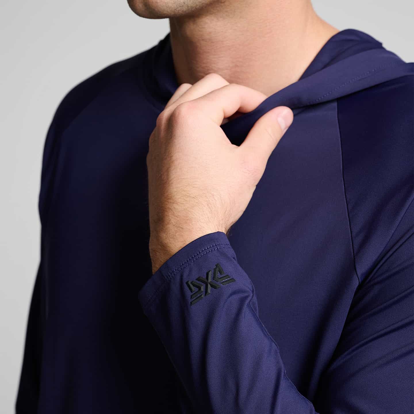 Men's Tour Hooded Raglan Pullover - Image 4