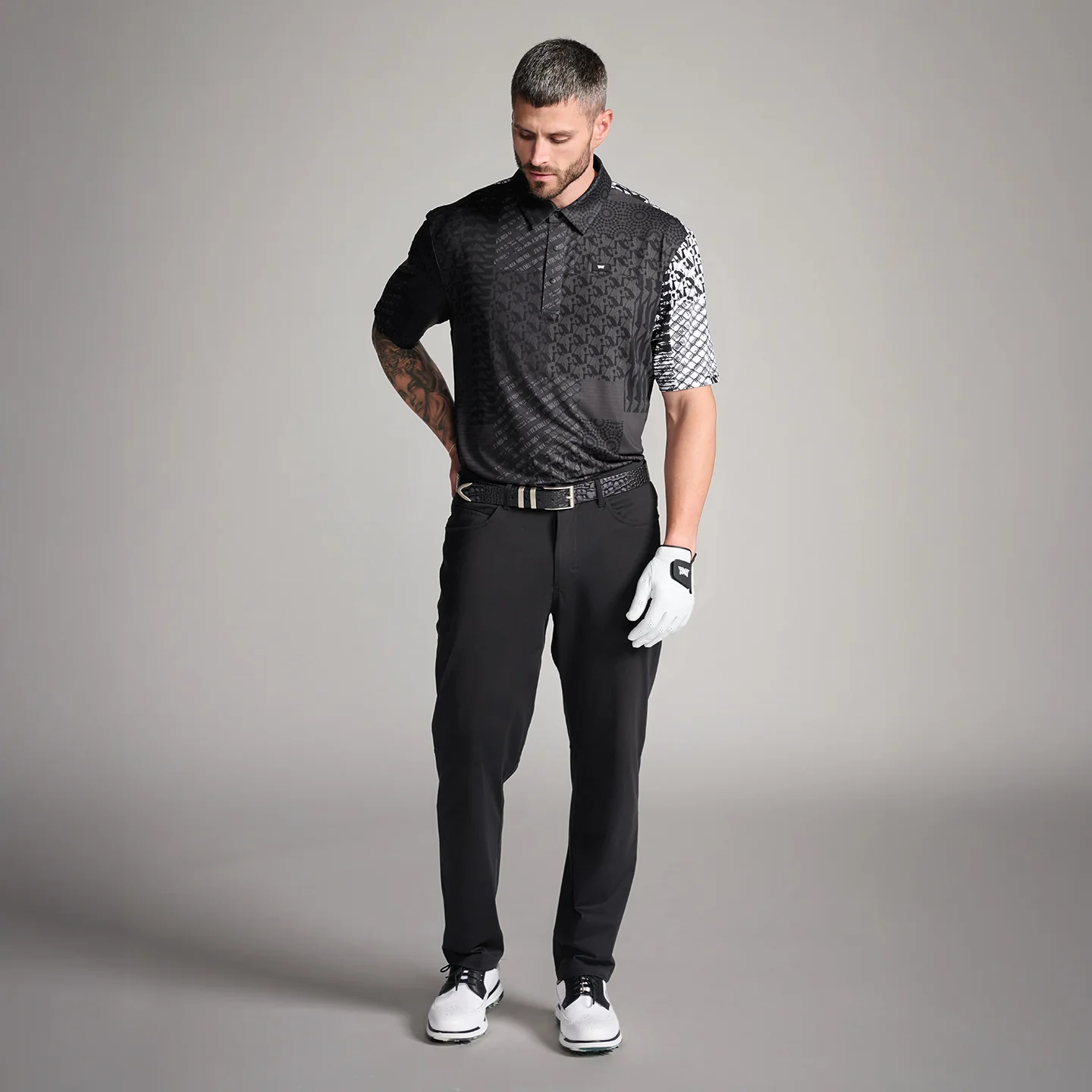 Men's Unity Print Polo - Image 3
