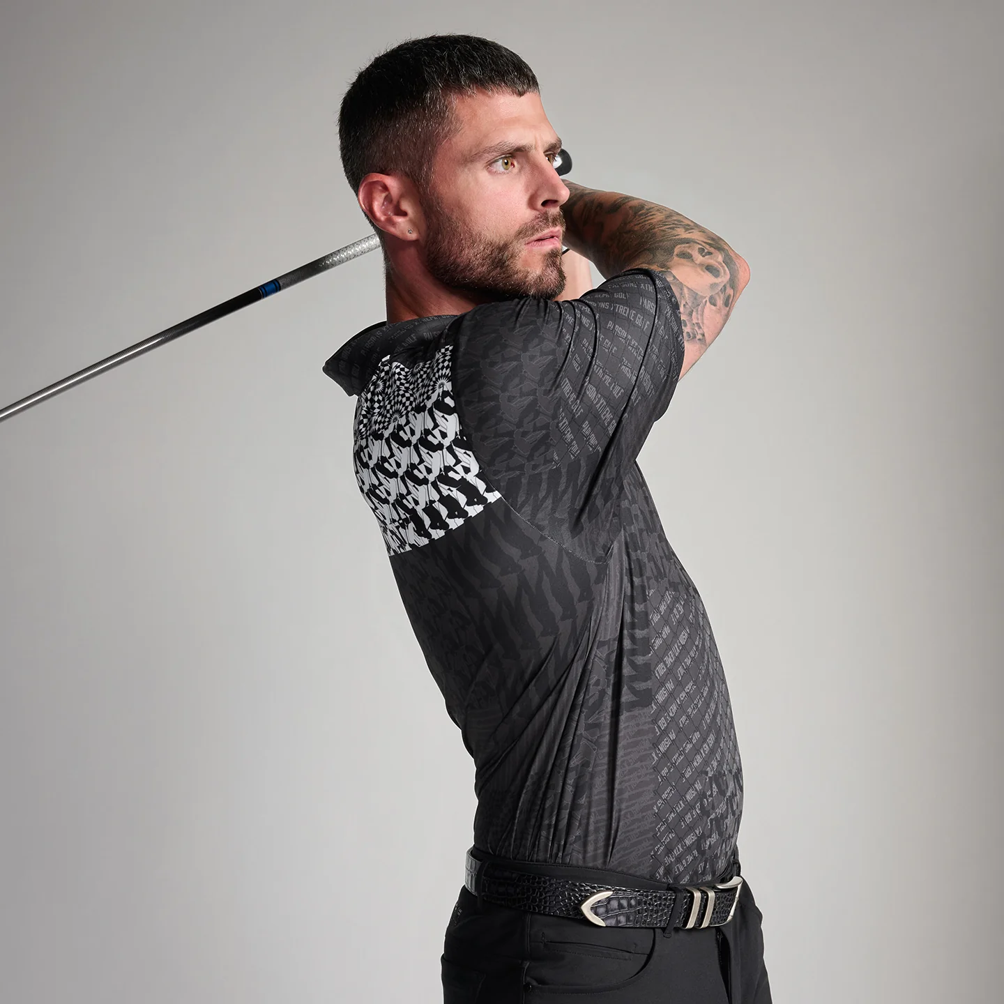Men's Unity Print Polo - Image 4