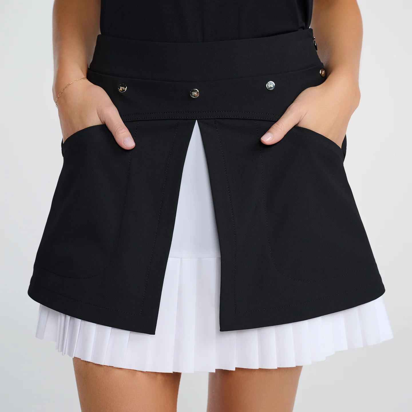 Women's Apron Pleated Skirt - Image 7