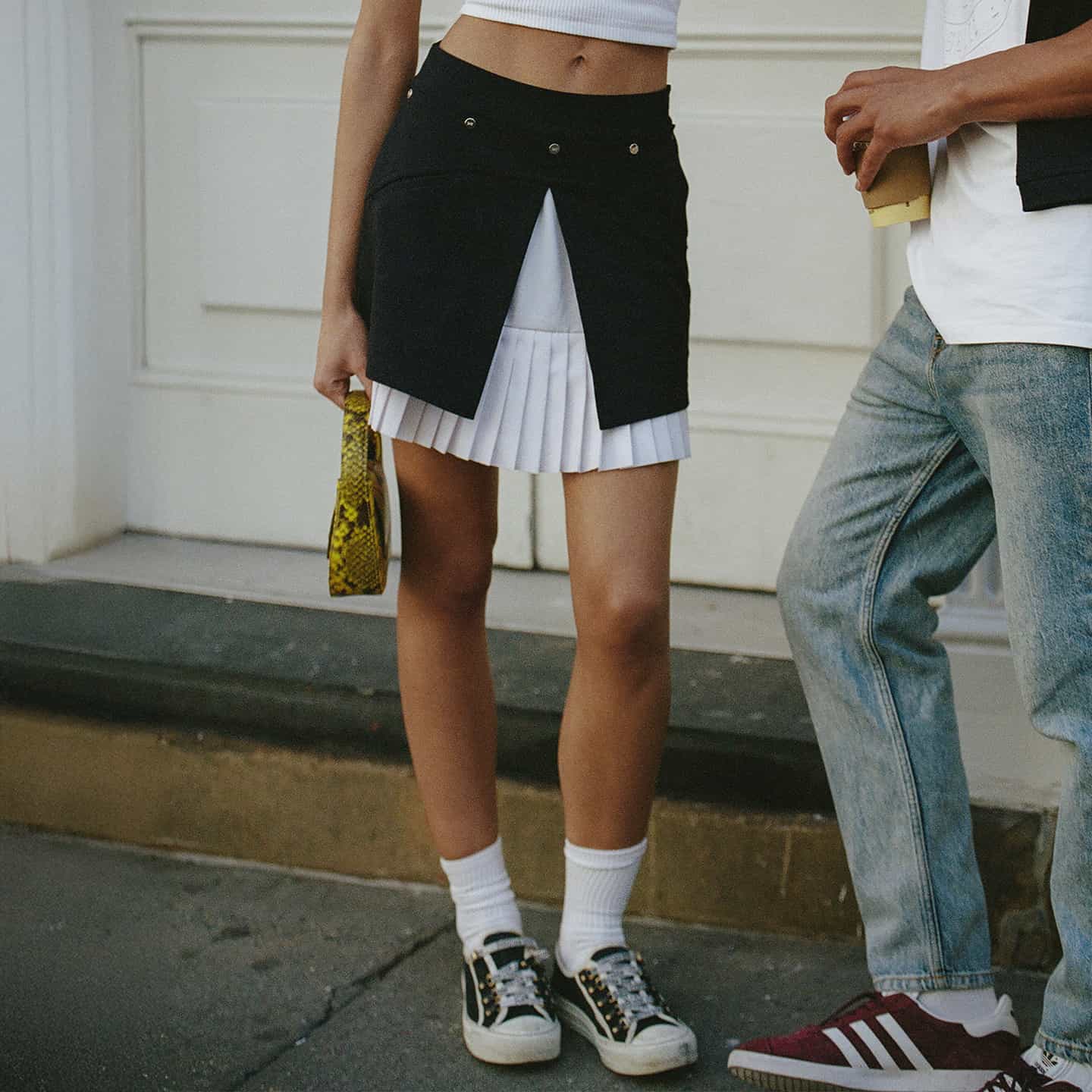 Women's Apron Pleated Skirt - Image 9
