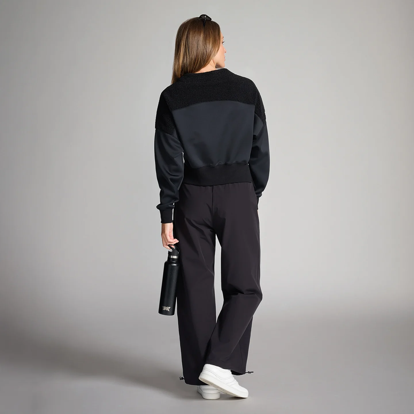 Women's Black Shadow Sweater - Image 7