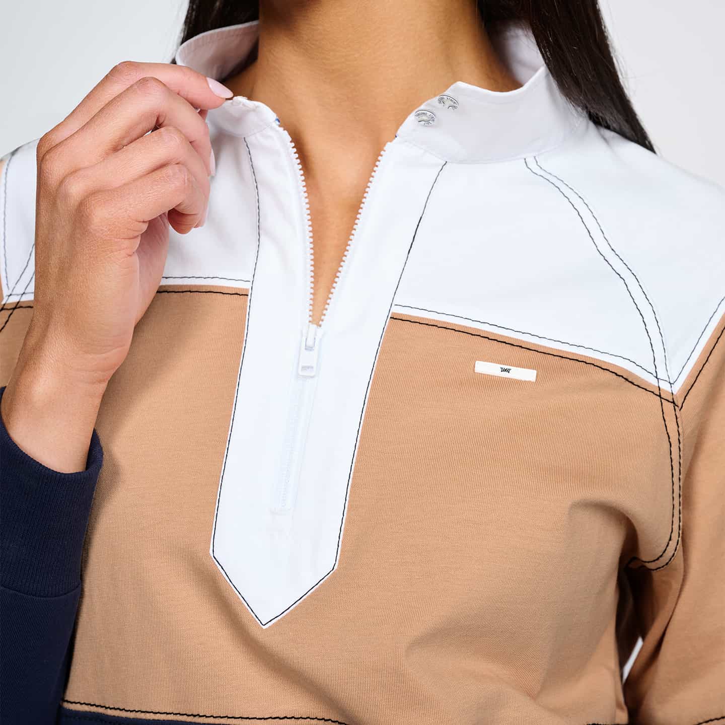 Women's Bon Chic 1/2 Zip Pullover - Image 7